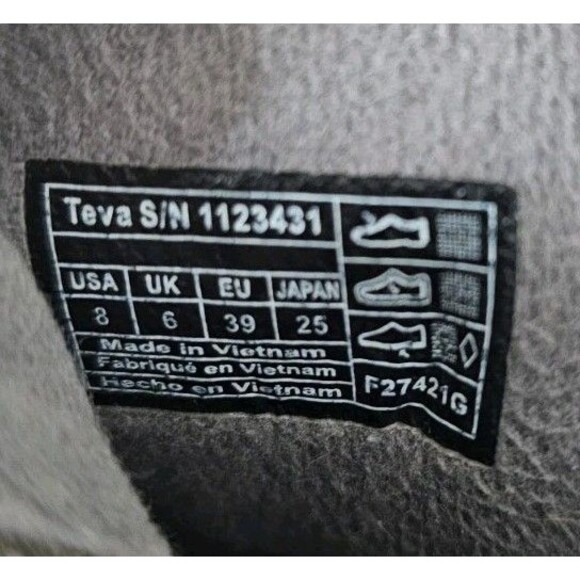 Teva Women's ReEmber Mid Platform Boot Sz 8 $110 MSRP - Picture 7 of 9